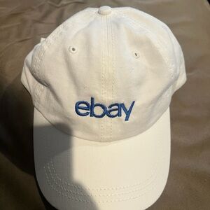 eBay White Baseball Cap employee appreciation staff hat